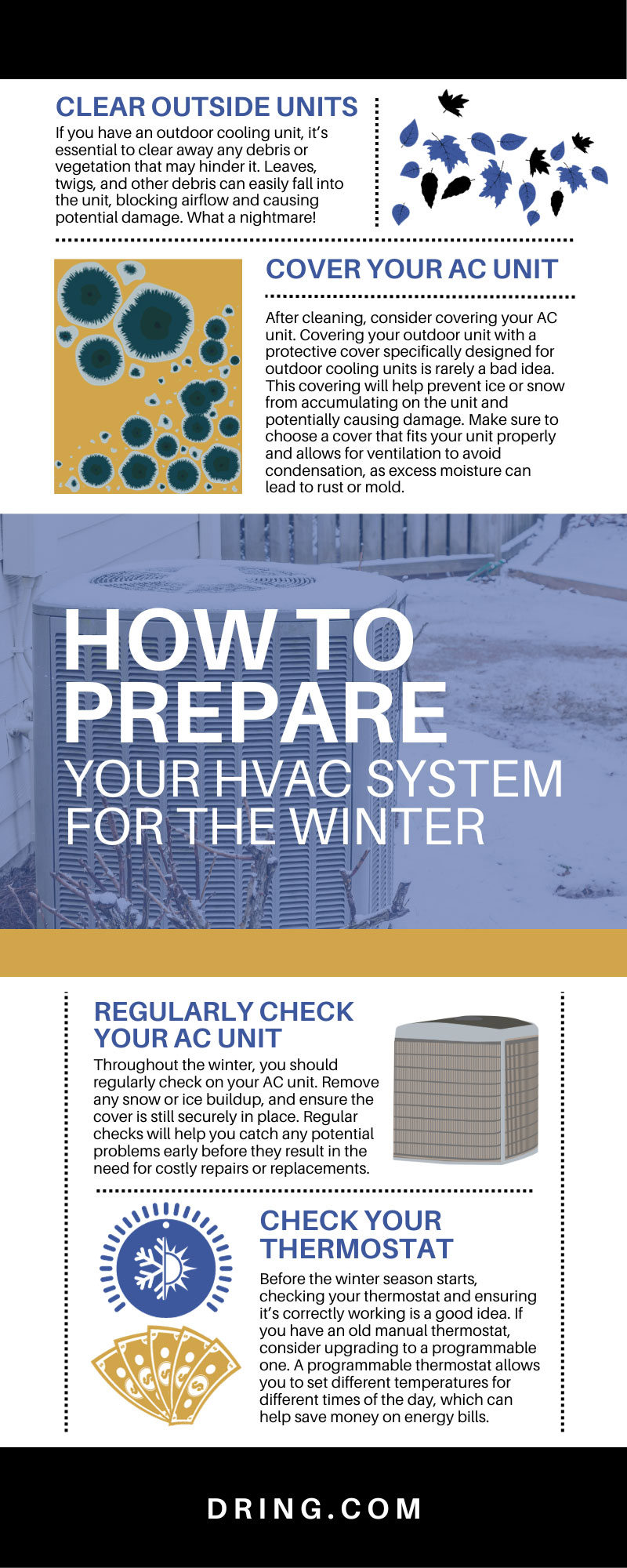 How To Prepare Your HVAC System for the Winter